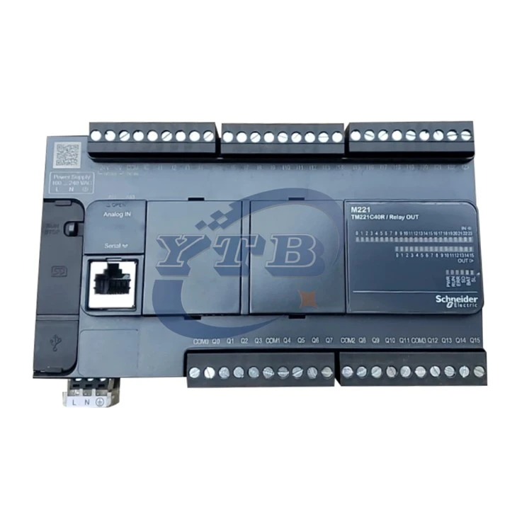 שניידר TM221CE40R Modicon M221 Compact Relay Output PLC